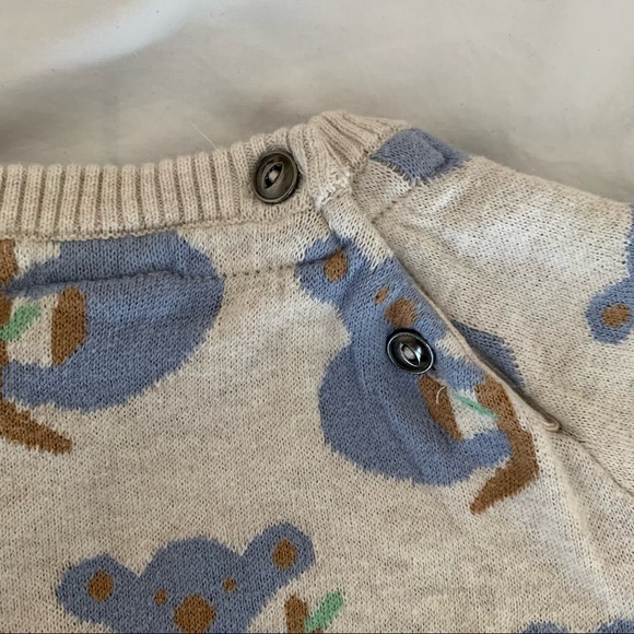 Knit Cotton Koala Sweater - Picture 7 of 8